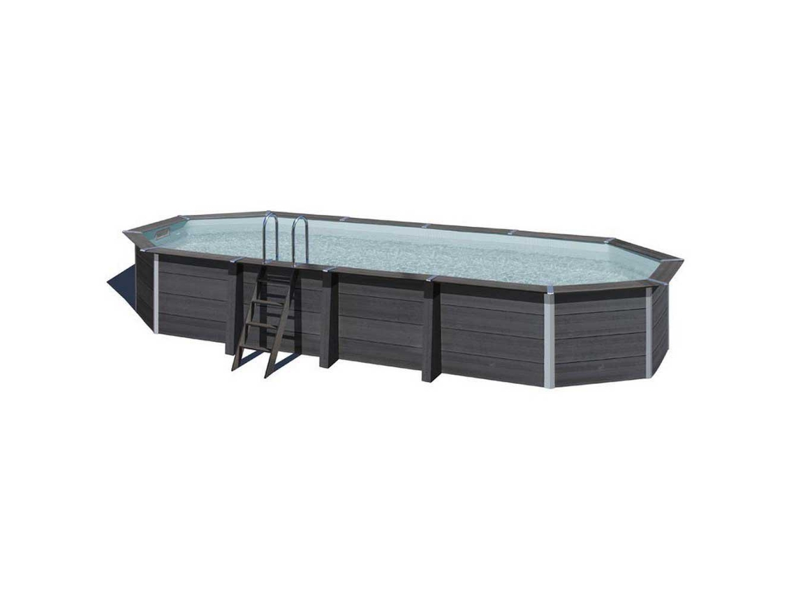 Piscina de Acero GRE Composite (664x386x124 cm)