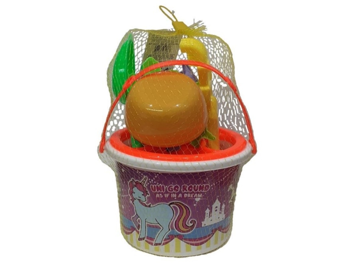 Llévate y disfruta del juego de cubo pequeño de unicornio Bestway con accesorios