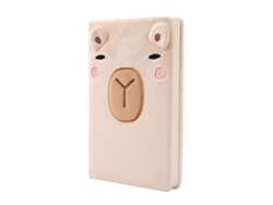 Cuaderno Plush A5 Itotal Capybara con puntos, 96 hojas XL2052K