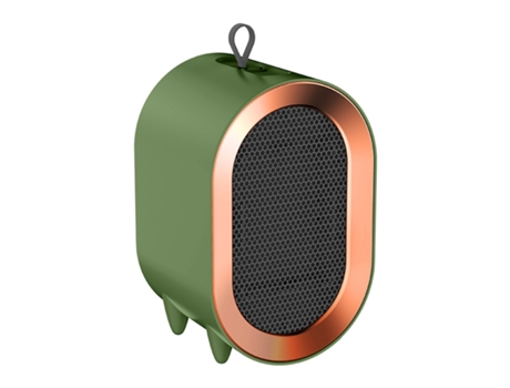 Calefactor Eléctrico TRUMSHOP para Uso Doméstico Portátil Verde