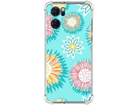Carcasa para Oppo Find X5 Lite 5G TUMUNDOSMARTPHONE Dibujos Antigolpes Flores 05 Multicolor