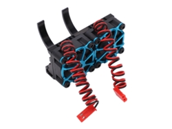 Ymsl Conjunto De Disipadores De Calor Para Motor Rc Con 2 Ventiladores Horizontales, Aluminio Y Plástico, 36mm Hxl
