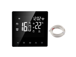Termostato Inteligente Me81h Con Pantalla Lcd Wifi, Control De Temperatura Para Caldera De Calefacción Eléctrica Por Suelo Radiante, 16 A, Ac230v
