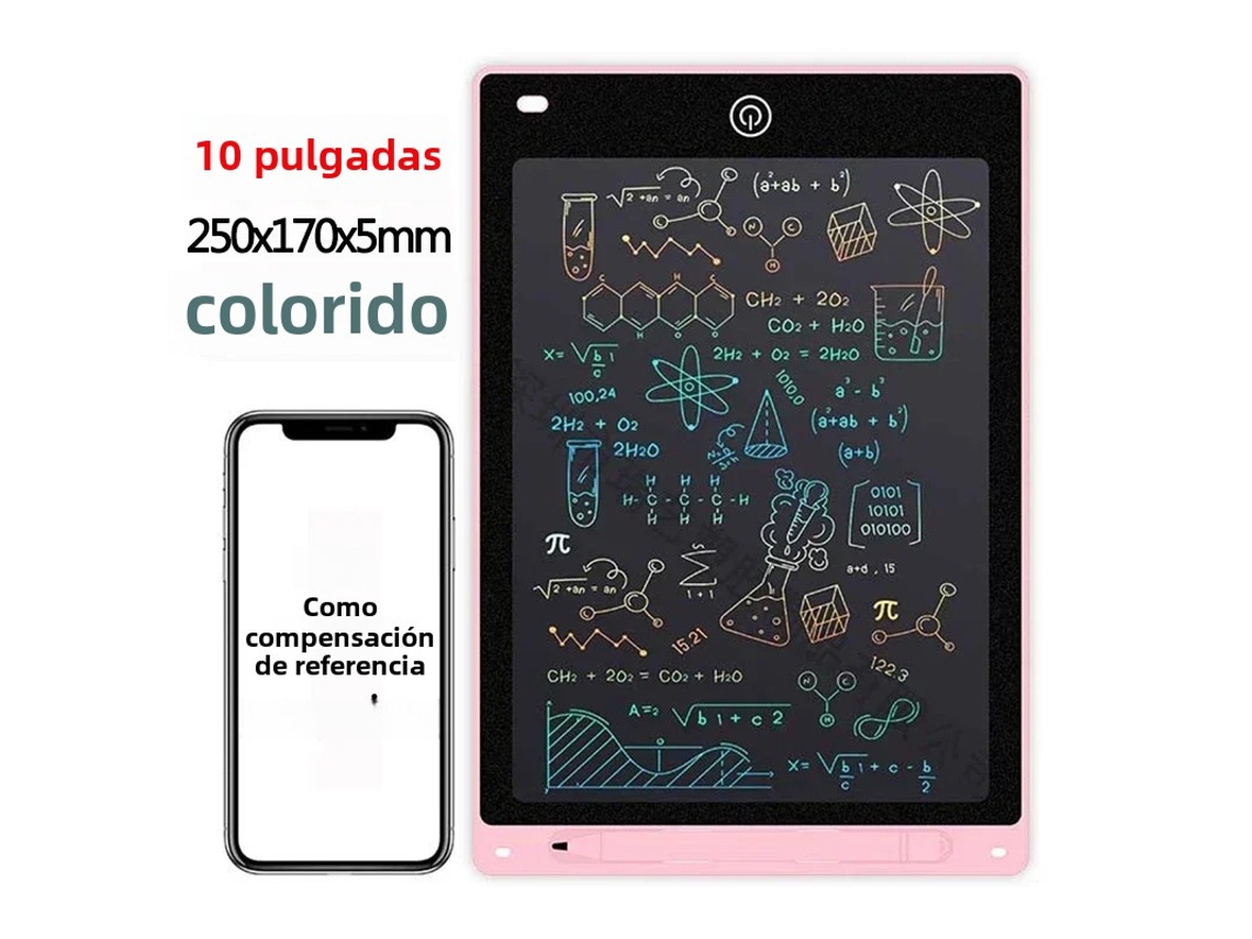 Tableta De Escritura Lcd(color B De 10 Pulgadas), Tablero De Dibujo, Tablero Para Dibujar Y Dibujar Para Niños,pizarra De Juguete Para Escribir