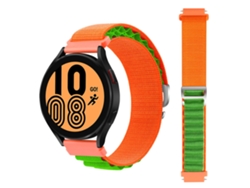 Correa Loop Alpine para Garmin Forerunner 55 Naranja y Verde