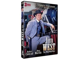 DVD The Wild Wild West (1965) / Jim West emporada 4 Volumen 1 (Edicción en Español)
