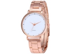 Reloj De Pulsera Clásico Quartz Analógico De Acero Para Mujer Zhoulianfa Regalo