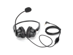 Auriculares Profesionales De 2,5 Mm Con Micrófono Con Cancelación De Ruido Y Control De Volumen Manos Libres.