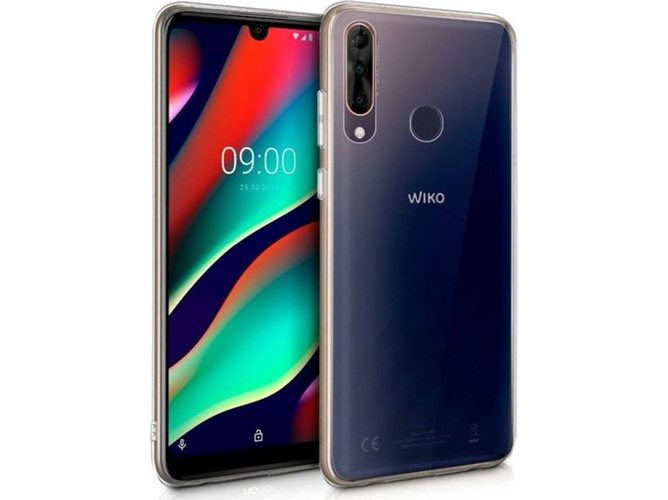 Carcasa Wiko View 3 COOL Silicona Transparente
