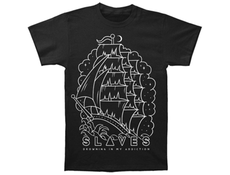 Camiseta ROCKINSTONE Barco Esclavos (XL)