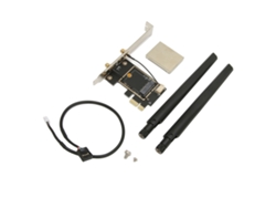 Baoj-2026adaptador Ngff M.2 Para Pcie Placa De Rede Sem Fio Plug And Play Com Antena Elite Model