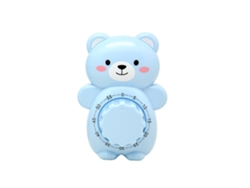Alarma de cocina reutilizable y duradera con un bonito diseño para cocinar, hacer yoga y tomar siestas. Azul.