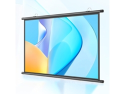 Pantalla de proyección de 30 pulgadas con formato 4:3, para uso doméstico y exterior.