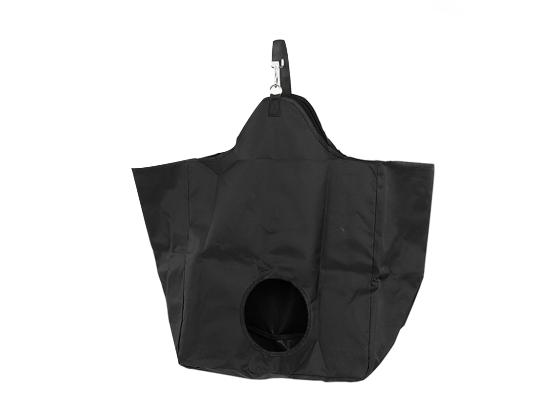 Bolsa De Heno Para Caballos Oxford Resistente Con Anillas Metálicas, Portátil Para La Alimentación.