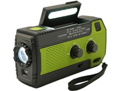 Radio Am/fm Portátil | Altavoz De Supervivencia, Linterna, Pilas, Camping, Senderismo, Actividades Al Aire Libre Y Emergencias