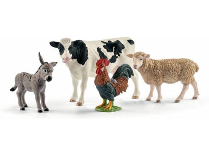 Conjunto de Figuras SCHLEICH Animales de la Granja