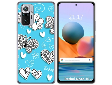 Carcasa Xiaomi Redmi Note 10 Pro TUMUNDOSMARTPHONE Dibujos Multicolor