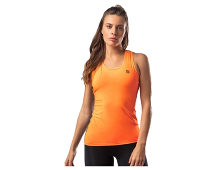 Camiseta sin Mangas de Mujer para Cicling SIROKO Volcano Naranja (S)