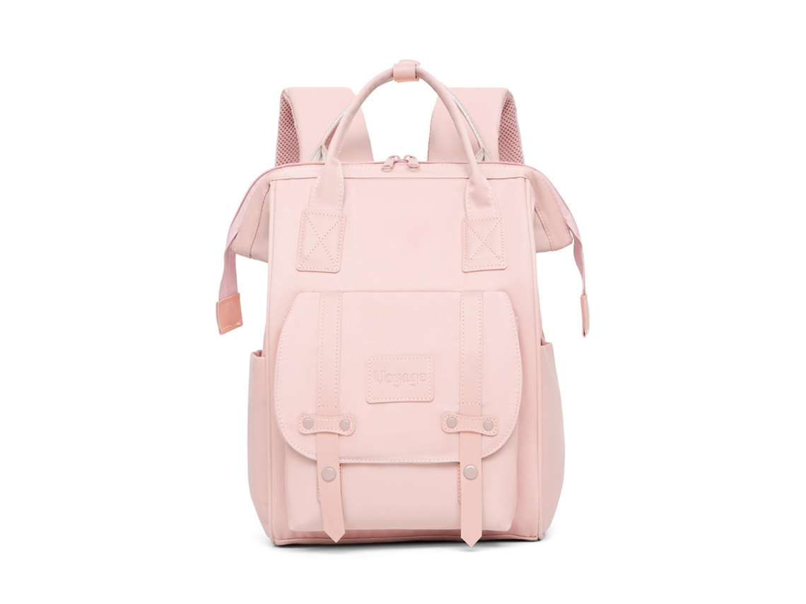 Mochila para portátil de mujer, para el trabajo y los viajes, 15 pulgadas, rosa HEXINYIGJLY