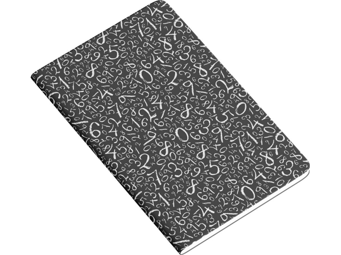Cuaderno SIMPLY Cuadriculado Negro (A4 - 48 Hjs - 90 gr)
