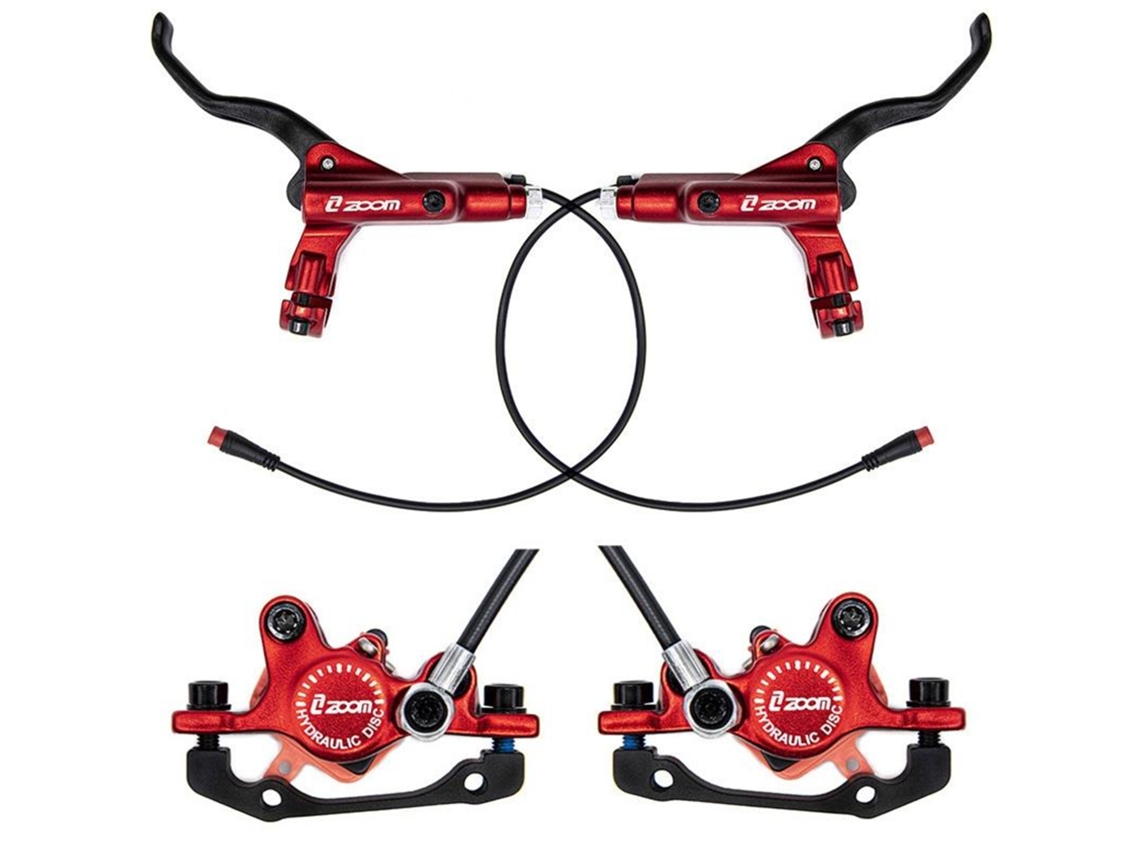 Kit De Freno Hidráulico Rojo Cr-3 Delantero R Trasero L [zoom]
