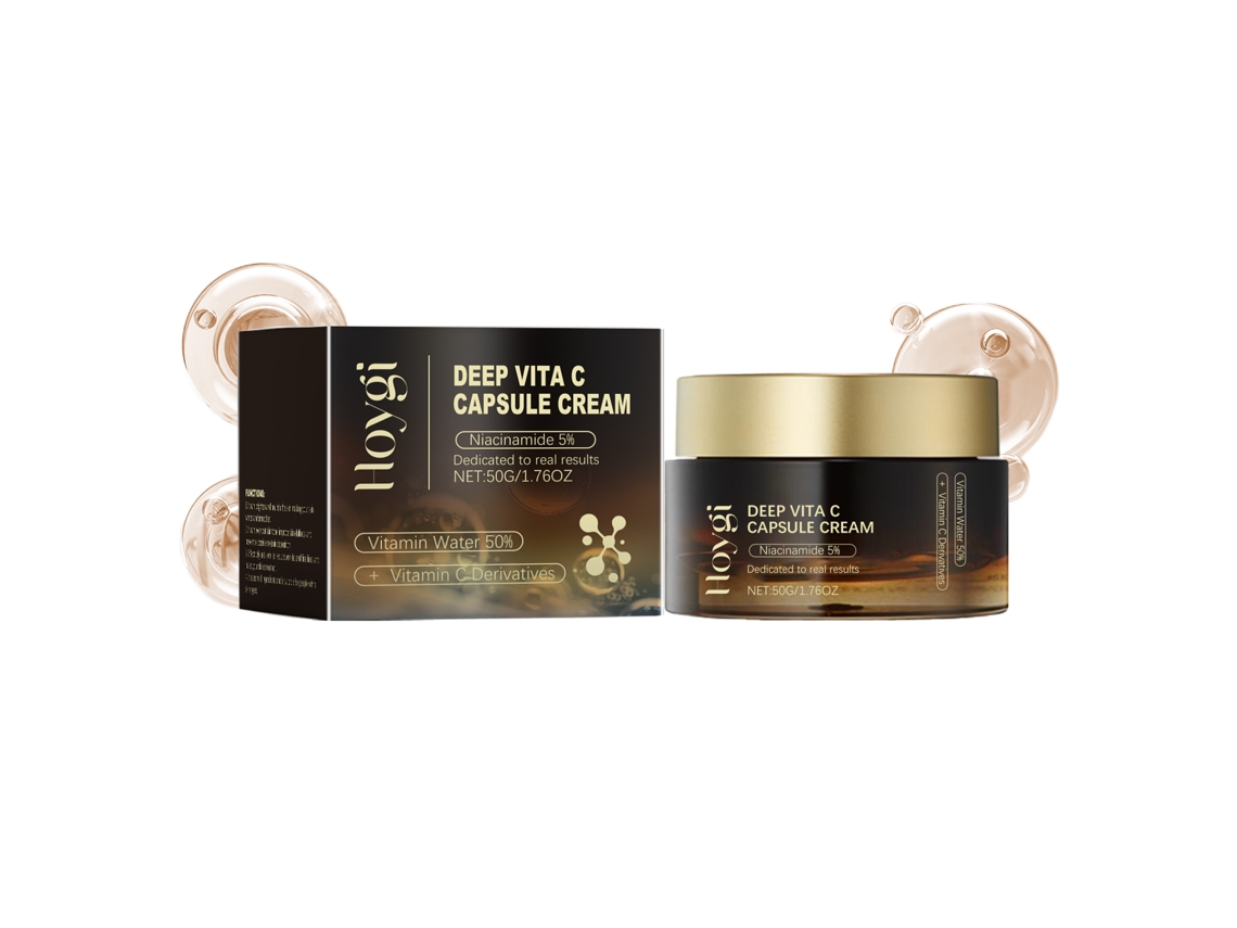 Crema hidratante facial con vitamina C