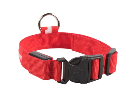 Ilumine las luces del collar de perro para el clip nocturno en el collar de perro LED brillante y de alta visibilidad iluminado