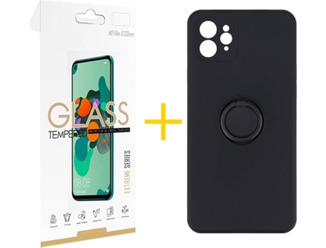 Carcasa + Protector de Pantalla para iPhone 11 Pro SKYHE Negro