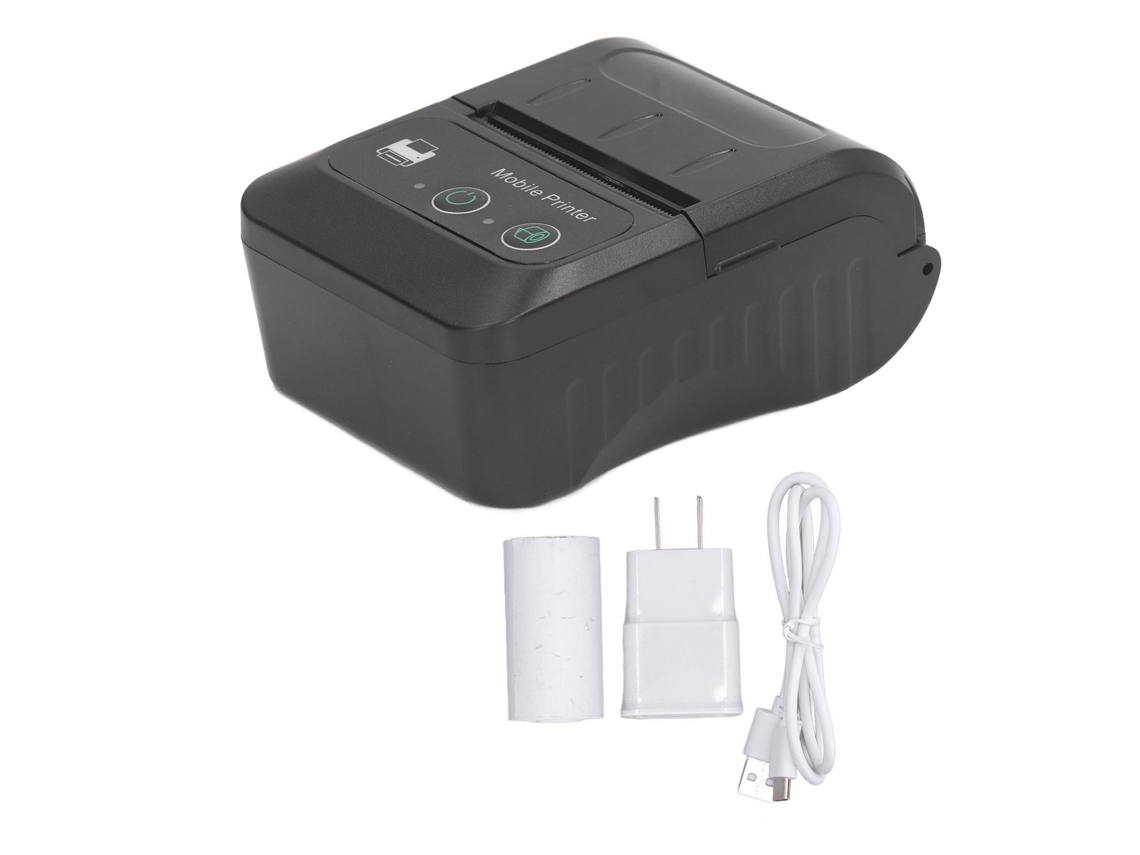 Impresora Térmica Móvil De Recibos Con Bluetooth, Aplicación Editable, 58 Mm, Impresora Térmica Para Punto De Venta.
