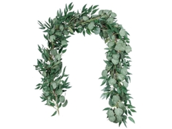 Fasst-vine Artificial De Eucalipto Colgante Decoración Hogar Props