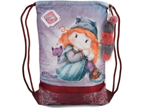 Bolso NINETTE (Morado - Poliéster - 47 x 37 x 1 cm)