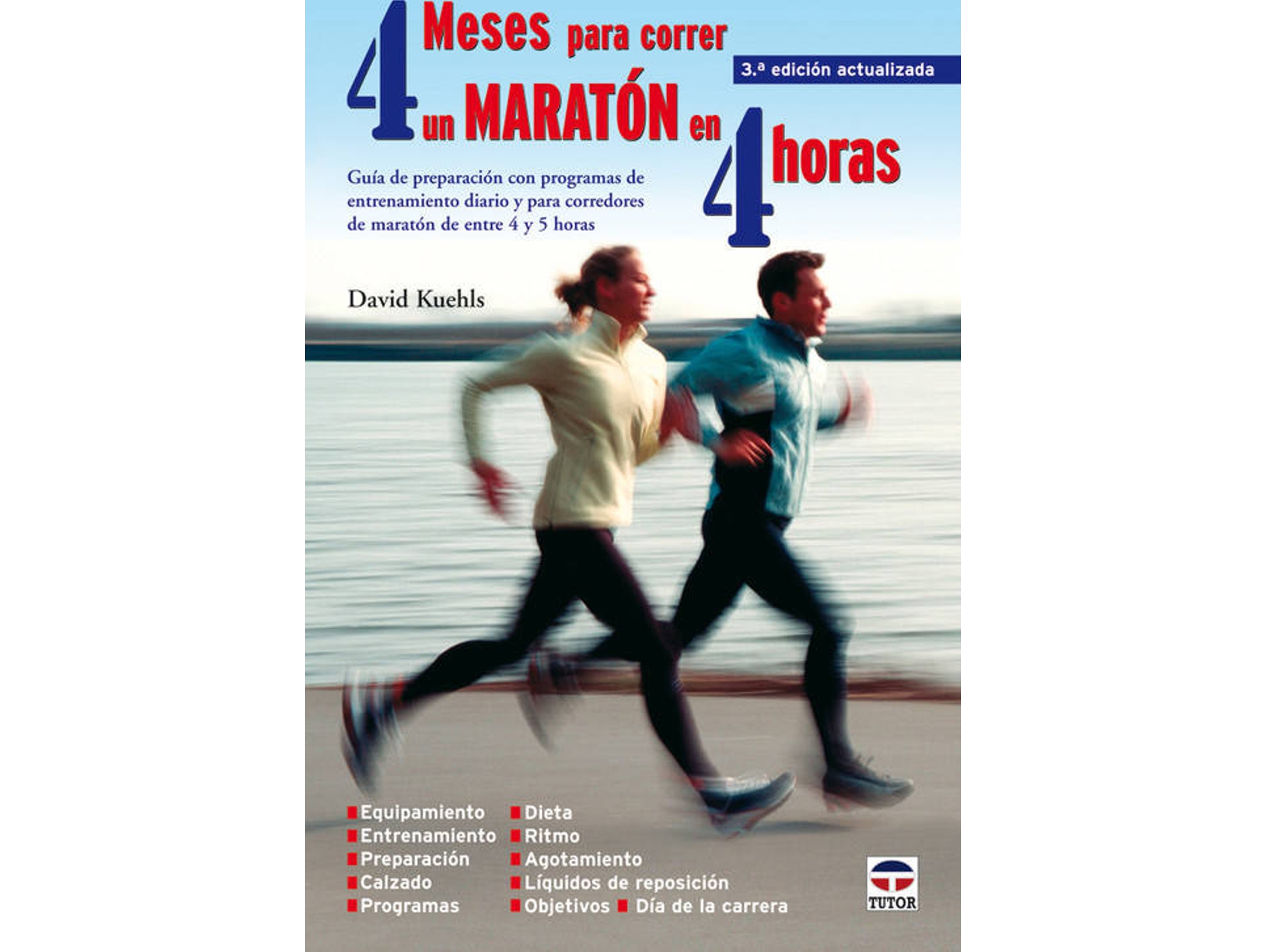 Libro 4 Meses Para Correr Un Maraton En 4 Horas de David Kuehls (Español)
