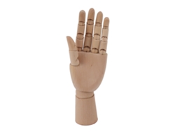 Baok, modelo de mano de madera flexible para dibujar y pintar, muñeco artístico articulado, maniquí pequeño para mano izquierda 7116a 0101