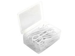 50 Palitos De Hilo Dental Suave, Limpieza Portátil Eficaz Para Uso Doméstico Y Al Aire Libre.