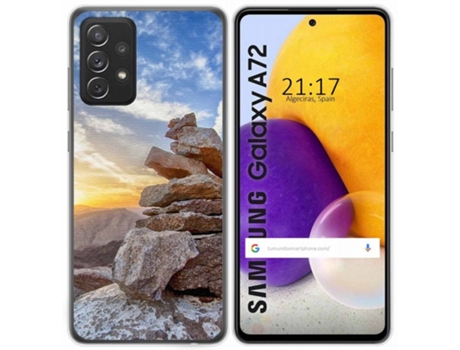 Carcasa Samsung Galaxy A72 TUMUNDOSMARTPHONE Dibujos Multicolor