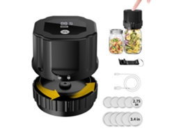 Selladora al vacío eléctrica Chrui para frascos de vidrio de boca ancha y boca regular, para almacenar alimentos