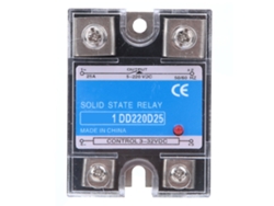 Relé De Estado Sólido (ssr) Cc-cc Entrada 3-32 V Cc Salida 5-220 V Cc Control 25 A