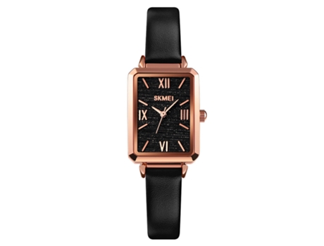 Time Belleza, Simplicidad, Lujo Ligero, Reloj Cuadrado Retro Pequeño Verde Reloj Cuadrado Pequeño para Mujer, Reloj de Cuarzo para Mujer-Negro LUUC...