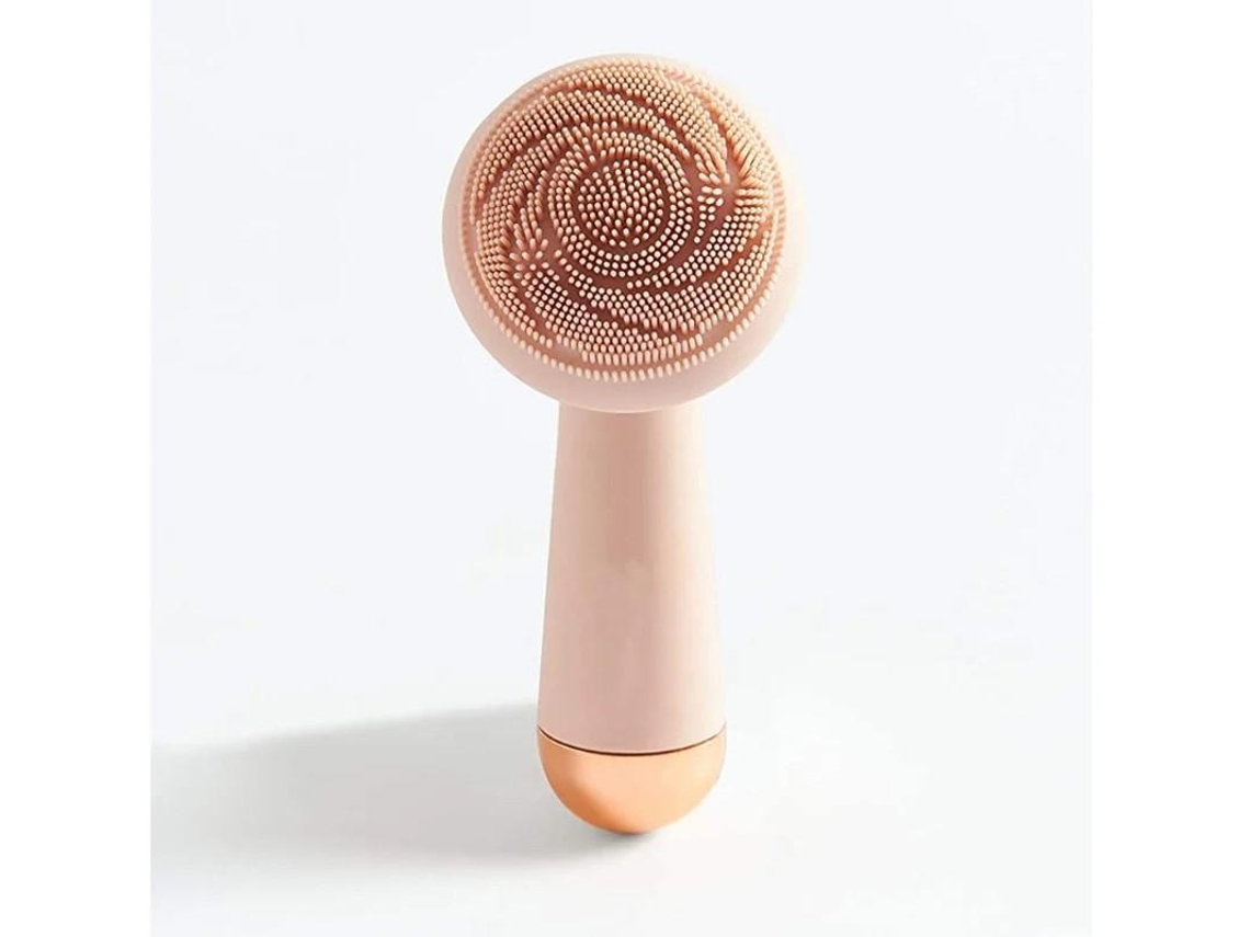 Nuevo limpiador facial eléctrico de silicona naranja Yizhood