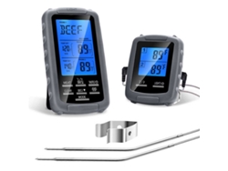 Termómetro Digital Para Carne Con Dos Sondas Para Barbacoa, Parrilla, Horno Y Cocina.