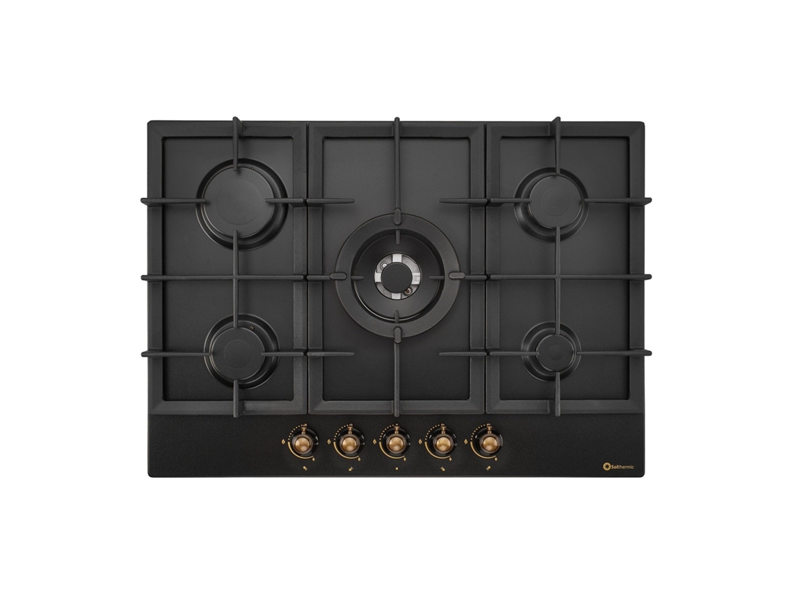 Placa de gas Solthermic BL032 Rustic Black 70