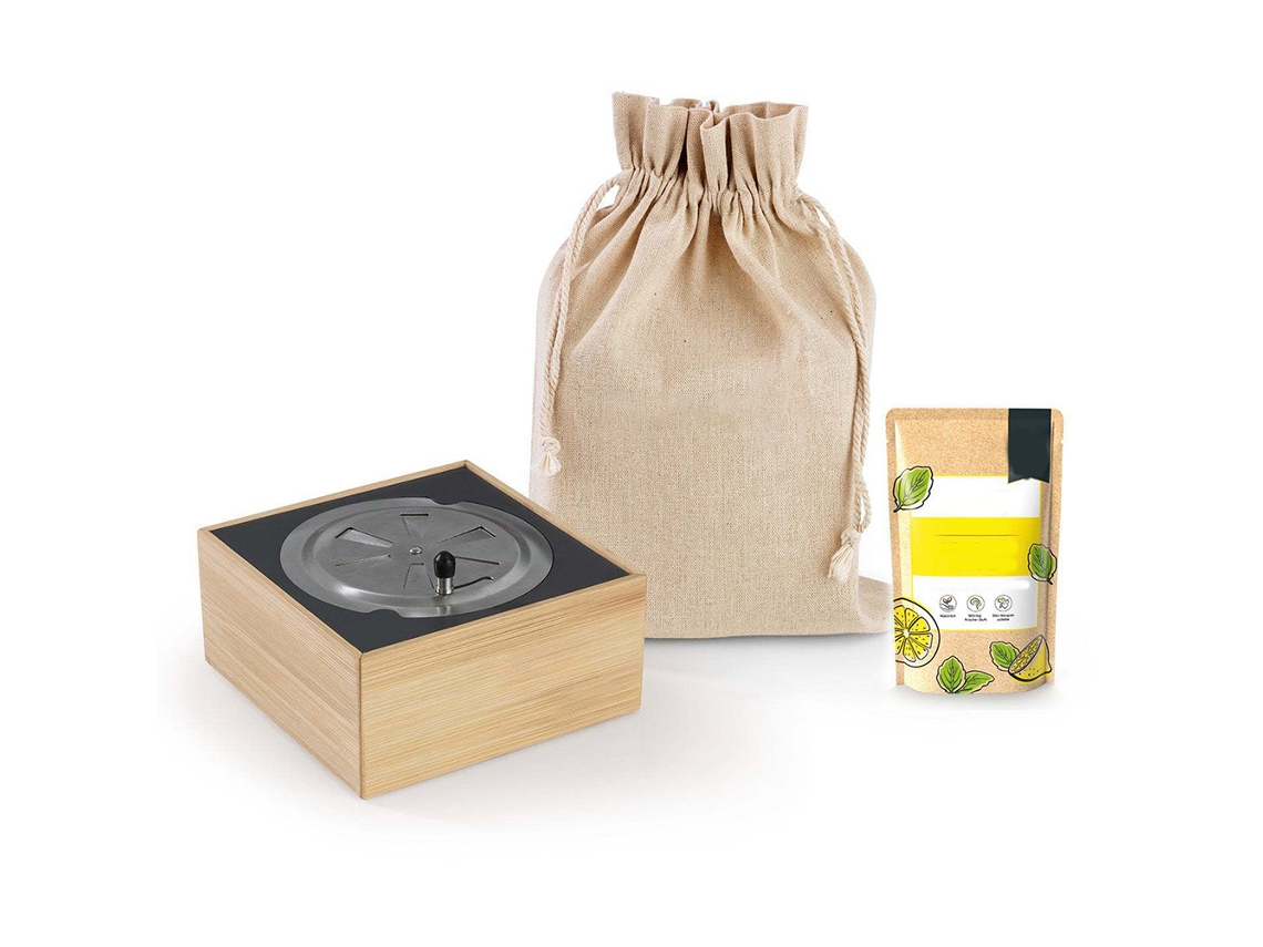 Repelente De Abejas Y Mosquitos Con Especias, Caja De Madera Para Uso En Interiores Y Exteriores.