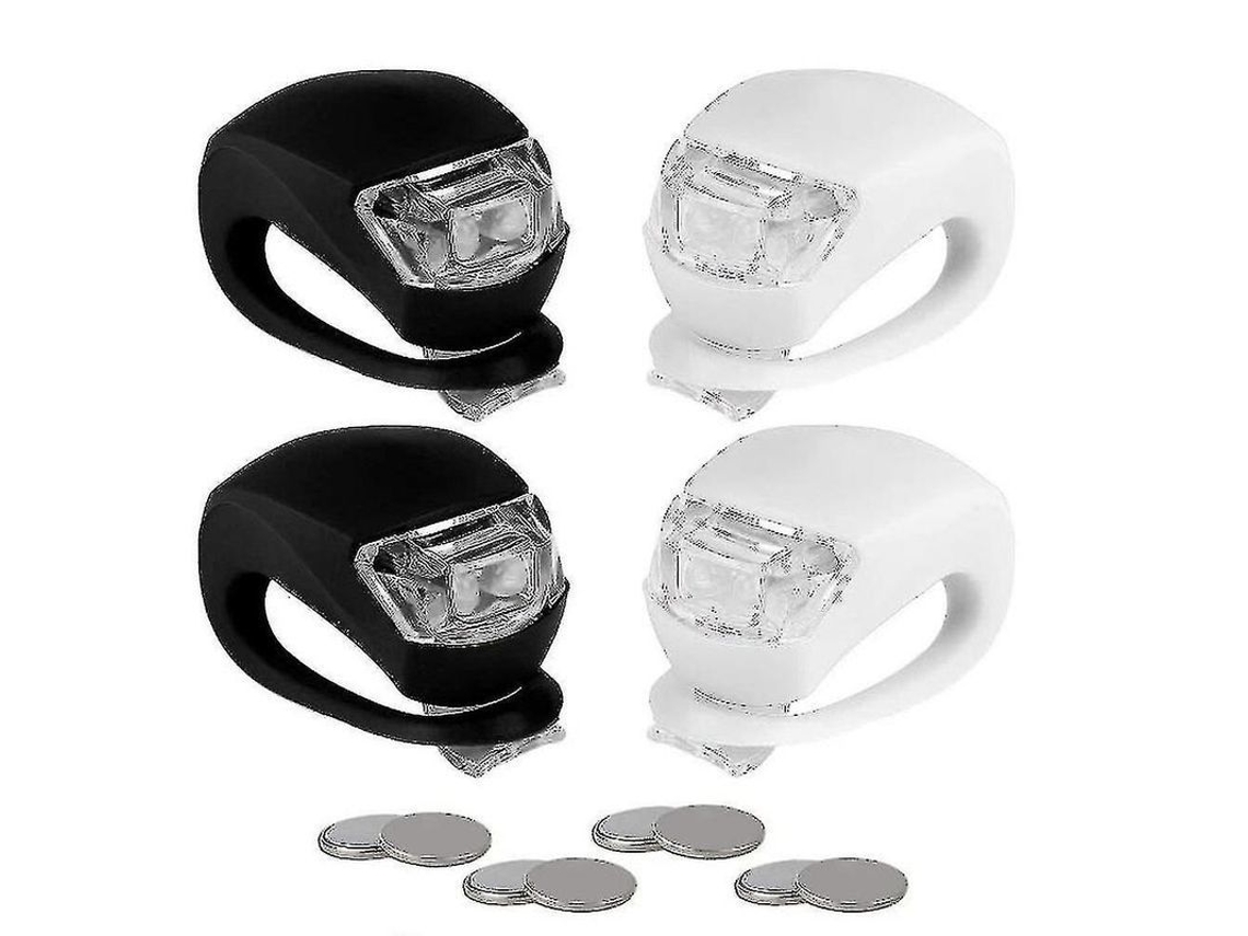 Juego De 4 Luces Led Con Clip Para Cochecito Con Modos Intermitentes.