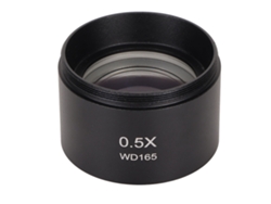 Lente Objetivo De Microscopio Estéreo 0.5x Zoom Hd Visión Grande Auxiliar Para Telescopio Demagnificador D35mm