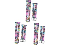 Conjunto De 3 Pulseiras De Silicone Com Estampas Exclusivas, Confortáveis E Que Combinam Com Todos Os Looks.