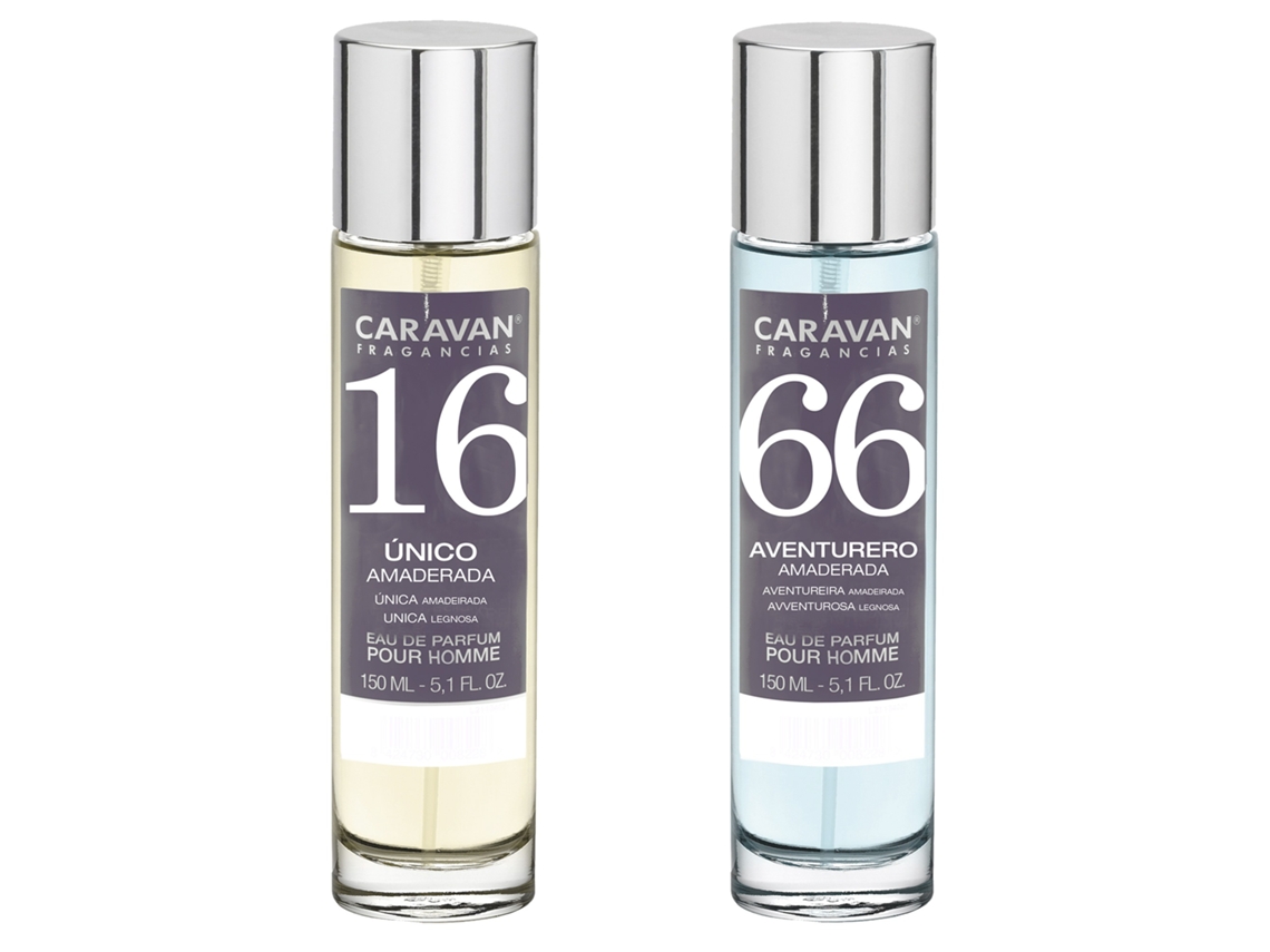 Set de 2 perfumes CARAVAN hombre Nº66 y Nº 16