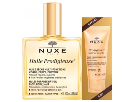 Aceite Prodigioso 100 Ml Aceite de Ducha Prodigioso 30 Ml de Regalo NUXE