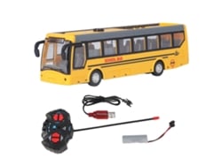 Rebe-modelo De Ônibus De Controle Remoto Elétrico Sem Fio Simulação 1/30, Brinquedo Rc Grande, Branco E Verde