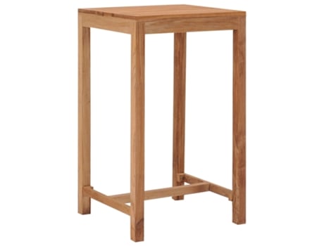 Mesa alta de cocina VIDAXL Marrón Madera (60x60x105 cm)
