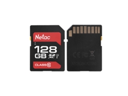 Tarjeta De Memoria Netac Sd Uhs-i U1 Class10 80mb/s 128gb Technology Red